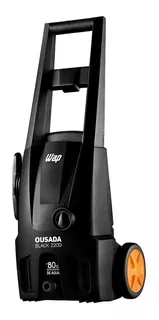 Lavadora de alta pressão Wap Ousada Black 2200 preta e amarela de 1500W com 1750psi de pressão máxima 220V