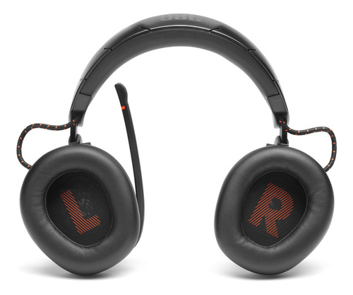 Audífonos gamer inalámbricos JBL Quantum 600 JBLQUANTUM600 negro con luz LED