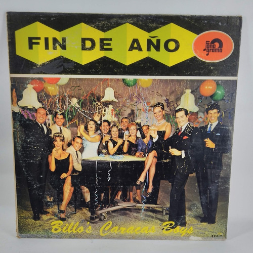 Lp Billo's Caracas Boys  Fin De Año  Edic Venez 1981