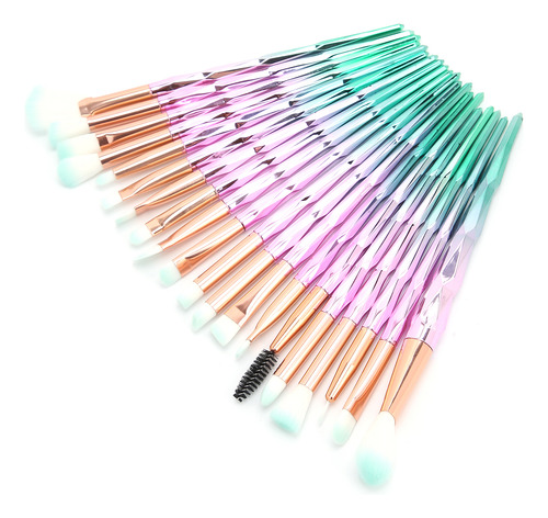Brocha De Maquillaje Profesional, Set De Sombras De Ojos, 20