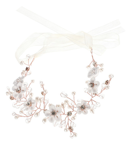 Diadema Nupcial Con Perlas Diadema Nupcial Wild