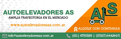 Autoelevador Hytsu ( Isuzu) 2500 Kg / Elevación 4,8 Mts