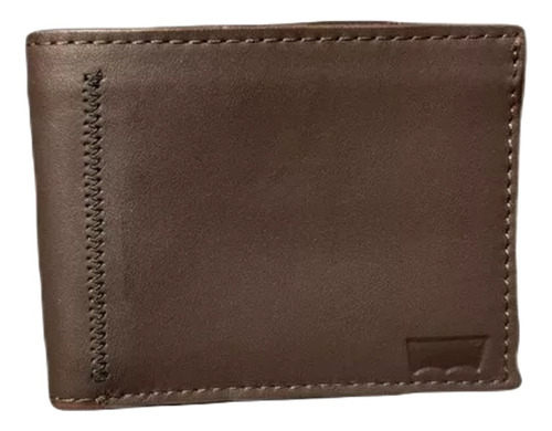 Billetera Hombre Cuero Levis New Basic Tab Wallet