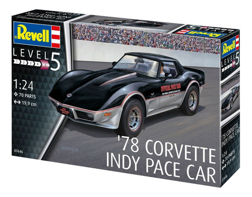 Revell 07646 Corvette '78 Indy Pace Car Maqueta Escala 1/24