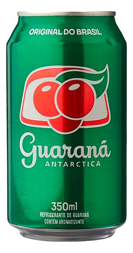 Gaseosa Guarana Antarctica Lata 350ml Original Import Brasil