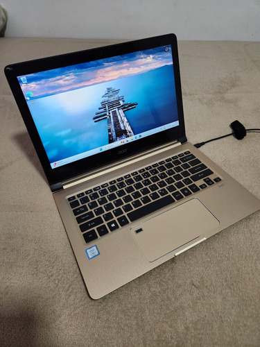 Ultrabook Acer Swift 7 Intel I7 7th 8gb 512gb M2 Win11 Dourado