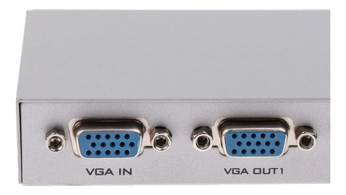 1 Pc A 2 Monitores 2 Puertos Vga Svga Adaptador De Caja De