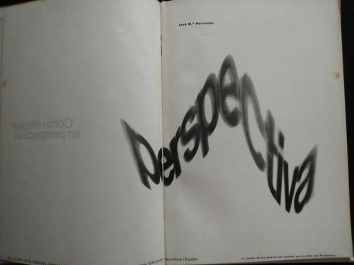 238 José Patrón Como Dibujar En Perpectiva (Usado)