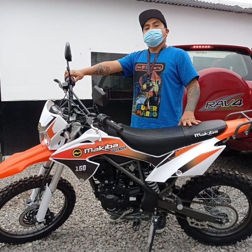 Imagen 8 de 18 de Motocicleta Makiba Todoterreno 150cc
