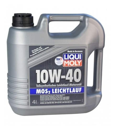 Liqui Moly 10w40 Mos2 Leichtlauf X 4l Aceite Con Molibdeno