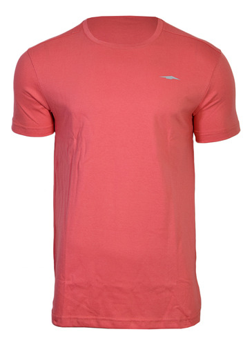 Remera Avia Algodón Con Isologo Hombre Coral