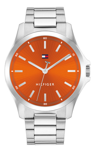 Reloj Para Hombre Tommy Hilfiger 1710678 Plateado