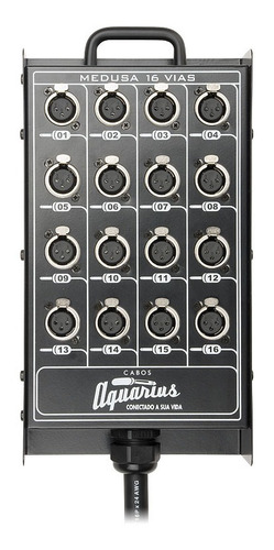 Multicabo Com Medusa 16 Vias Cabos Aquarius - 50 Metros