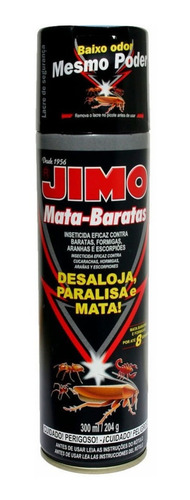 Kit 1 Spray Mata Baratas Aranhas 300ml E 1 Cupinicida 400ml