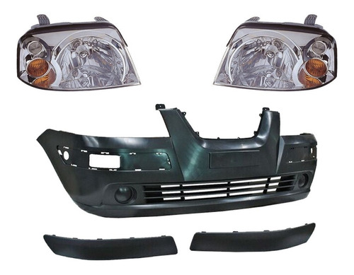 Kit Chrysler Atos 05 06 07 08 09 10 11 12 Fascia Del Y Faros