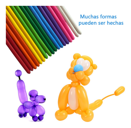 Globo Envolvente Largo Salchicha Mágica Globo Látex Infantil