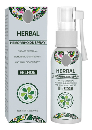 G Natural Herbal Hemorroides Spray Ag Alivio Del Dolor