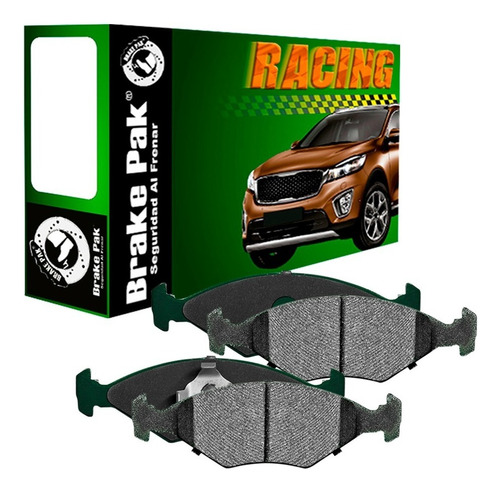 Pastillas De Frenos Marca Brake Pak Para Fiat Palio