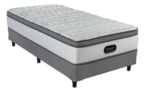Colchón Y Sommier Simmons Beautyrest Silver 1 Plaza 190x90