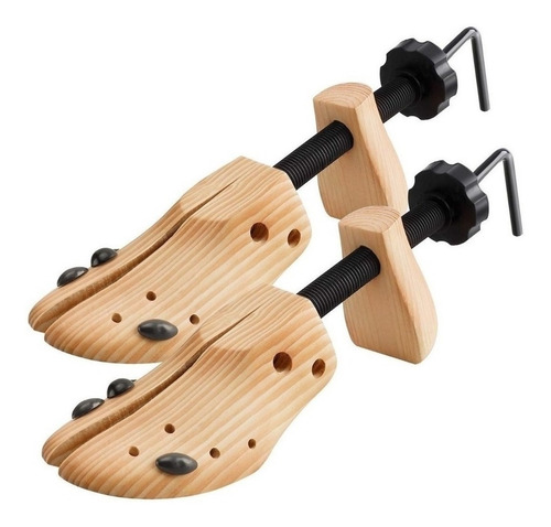 Imagen 1 de 8 de Hormas Para Zapatos Moldeador Expasor Madera T- Grande