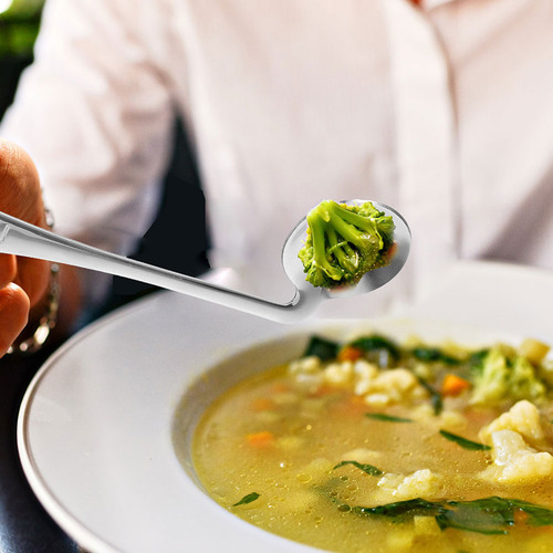 Cucharas Para Mezclar, Cuchara Y Tenedor Portátil