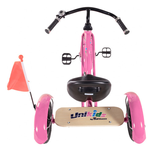 Triciclo Infantil Unifitness Color Rojo Unikids Color Rosa