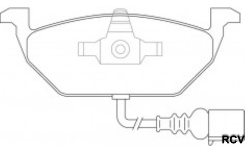 Balatas Disco  Delantera Para Volkswagen Jetta N/a  2008