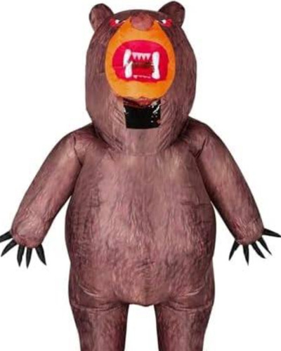 Disfraz Inflable De Oso Adulto