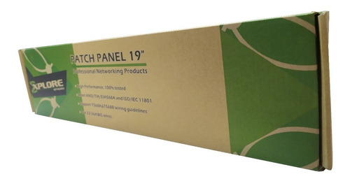 Imagen 2 de 2 de Extructura Pacht Panell Modular 24 Puertos Explore S/coupler
