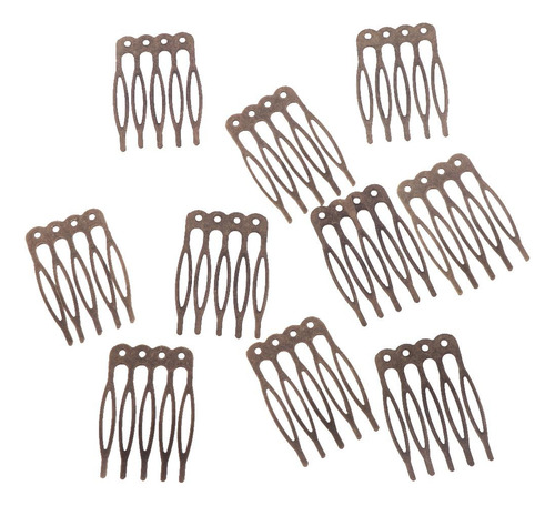 Hair Comb Diy Crafts 2.7cm Bronze 2.7cm Bronze 2.7cm