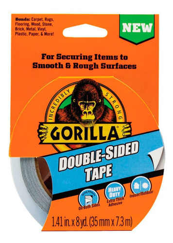 Cinta Adhesiva Doble Contacto Gorilla Double-side Tape