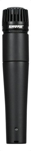 Microfono Shure Sm57 Dinamico Cardioide Instrumento Color Negro