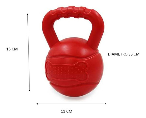 Kit Juguete Pesa Indestructible P/ Perro Agresivos + Shampoo