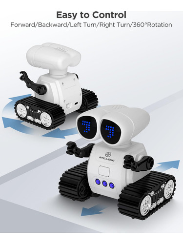 Robot Control Remoto Emo Robótico Recargable+walkie Talkie
