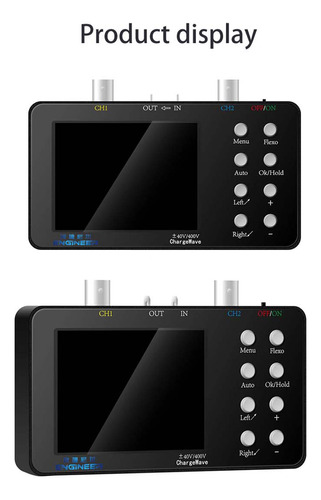 Osciloscopio, Ancho De Banda Portátil, Múltiples Modos De Ex
