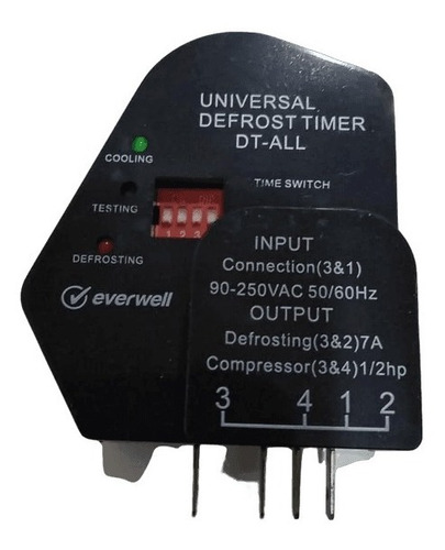 Timer Nevera Universal Programable Multihoras Everwell