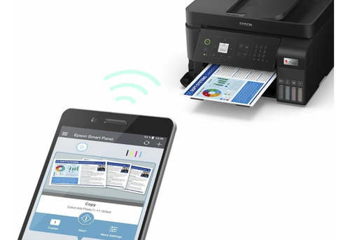 Imagen 2 de 4 de Impresora Multifuncional Epson L5590 Wifi Ecotank Pantalla
