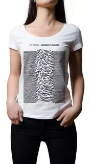 Remera Mujer Rock Joy Division Unknown Pleasures B-side Tees
