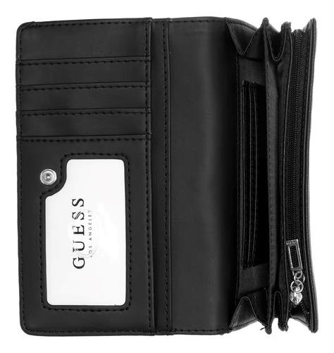 Imagen 2 de 2 de Billetera Porta Celular Guess Original Ellison Black