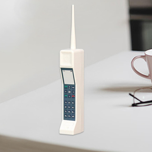 Enfeite De Telefone De Tijolo Retrô Decoração De Branco