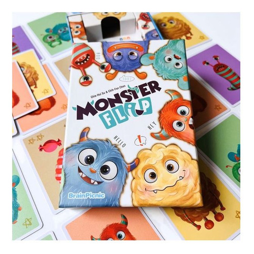 Zacatrus - Juego De Mesa Familiar Y Sencillo - Monster Flip