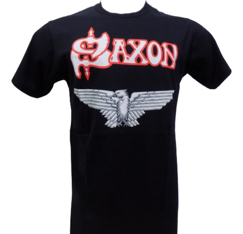 Remeras De Saxon Varios Modelos Rockería Que Sea Rock 