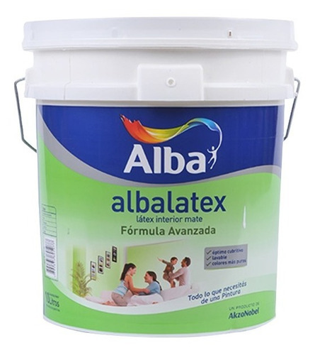 Albalatex Pintura Latex Int Mate X 20 Lts+pincel