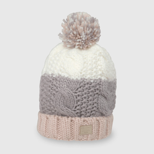 Gorro De Niña De Lana Blanco (2 A 12 Años)