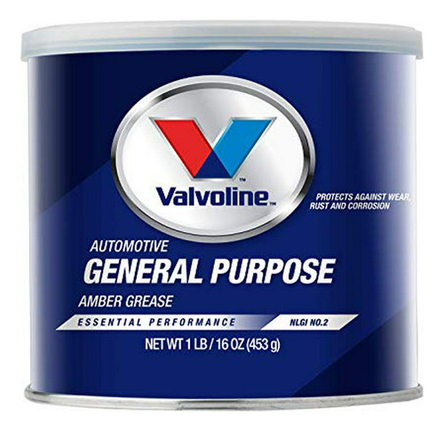 Grasa Ámbar De Uso General Valvoline, 1 Libra