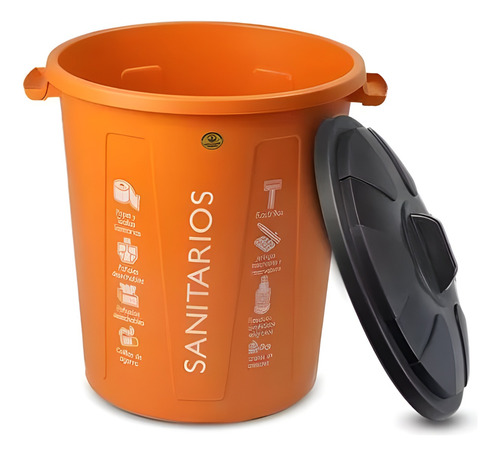 Cesto Contenedor Para Tipos De Basura Practibote 55 Litros