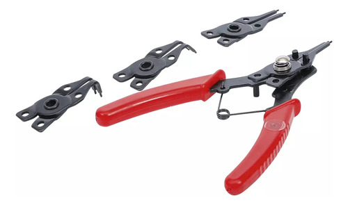 Pinza Para Seguros De Anillos Int / Ext + 4 Puntas Bgs Diy