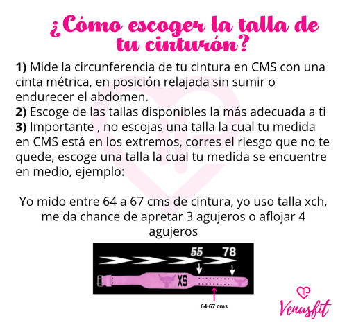 Cinturon Faja Hello Kitty Musculosa Cinto Para Gym Rosa Pink