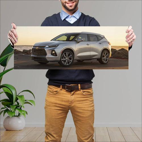 Cuadro 30x80cm Auto 2019 Chevrolet Blazer Auto 192