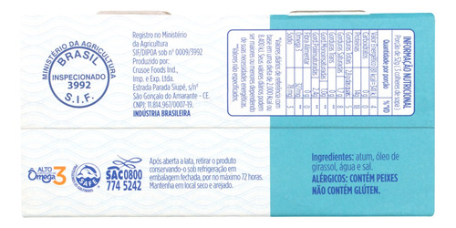 Atum Sólido em Óleo Robinson Crusoe 52g Cada 2 Unidades